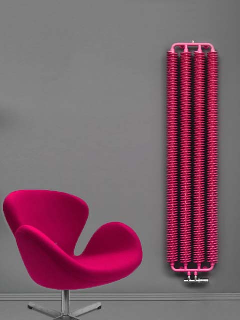 radiator sationar, Calorifer deosebit, radiatoare cu putere ridicata, Calorifer pink