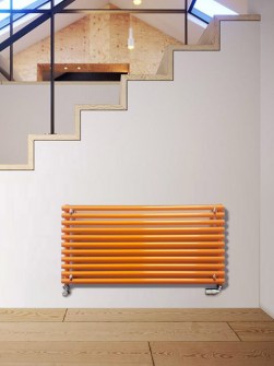 radiator din otel, Calorifer design, radiator orizontal, radiatoare colorate